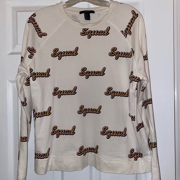 Forever 21 Tops - Forever 21 “Squad” Sweater